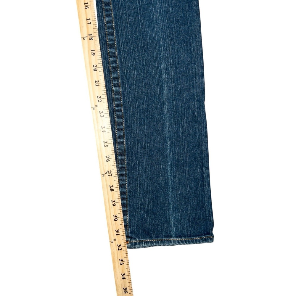 True Religion Billy Straight Jeans Womens Size 27 Western Rodeo School Denim - Picture 7 of 14